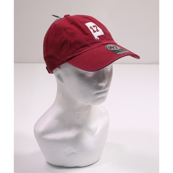 The Locker Room Alabama Crimson Tide #17 Cotton Adjustable Hat Cap '47 New - Picture 1 of 6